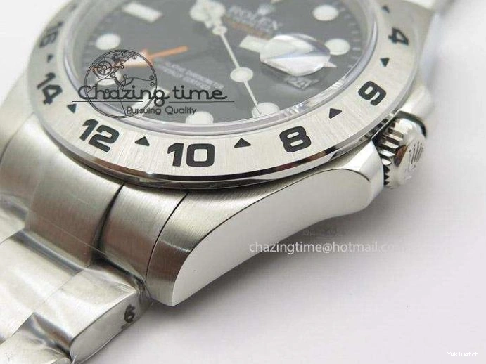 Edition Noob 42mm Explorer Dial A23J Bracelet 216570 SS II Black on Best 0129